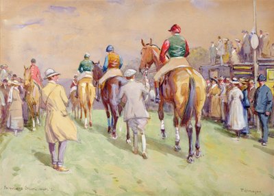 Carreras de Obstáculos de Hethersett, 1921 de John Atkinson