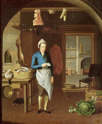 Escena de cocina, 1771 de John Atkinson