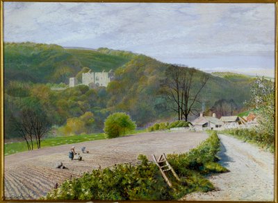 Torre de Barden del Río Wharfe, Yorkshire de John Atkinson Grimshaw