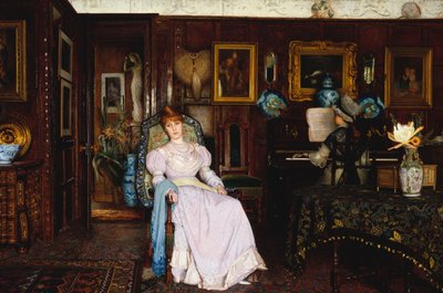 Dulce hogar de John Atkinson Grimshaw