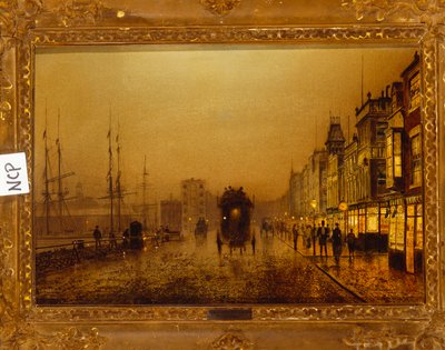 Muelles de Glasgow, 1892 de John Atkinson Grimshaw