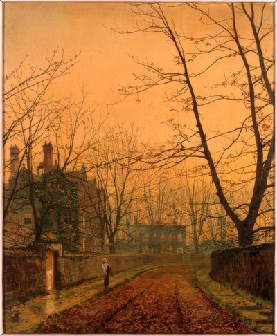 Hampstead – Oro de otoño de John Atkinson Grimshaw