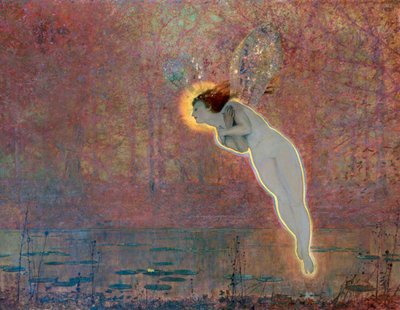 Iris, c1860-1893 de John Atkinson Grimshaw