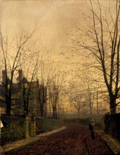Oro de otoño de John Atkinson Grimshaw