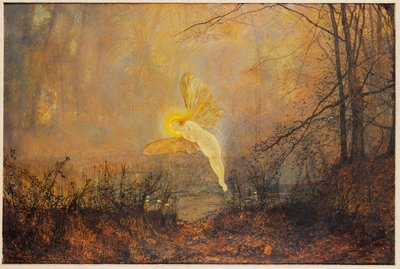 Noche de verano, o "Iris", 1876 de John Atkinson Grimshaw
