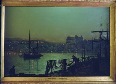 Scarborough: Luces de John Atkinson Grimshaw