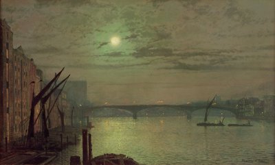 Puente de Southwark, 1882 de John Atkinson Grimshaw