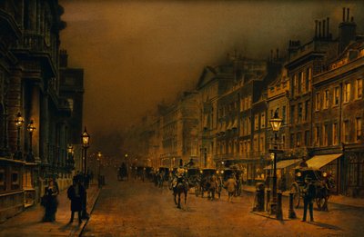 Calle St. James de John Atkinson Grimshaw