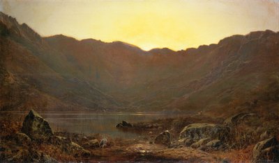 El refugio de la garza de John Atkinson Grimshaw