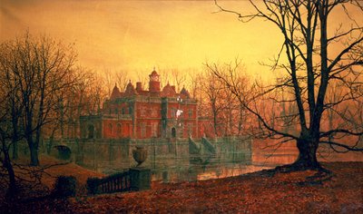 La Casa Embrujada de John Atkinson Grimshaw