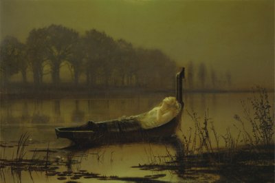 "La Dama de Shalott" de John Atkinson Grimshaw