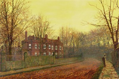La Gloria Menguante del Año de John Atkinson Grimshaw