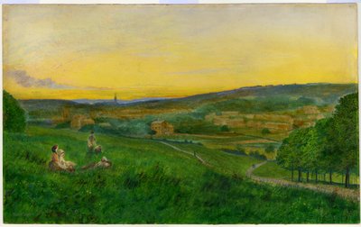 Vista desde Woodhouse Ridge de John Atkinson Grimshaw