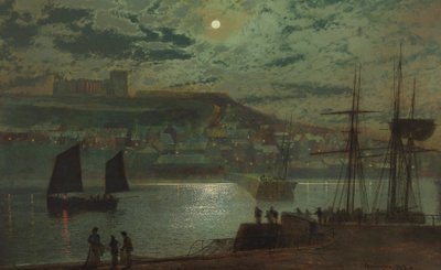 Puerto de Whitby de John Atkinson Grimshaw