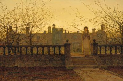 La dama generosa de John Atkinson Grimshaw