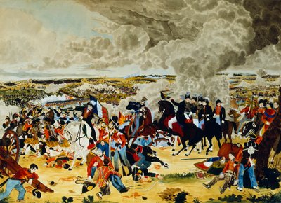 Batalla de Waterloo, 18 de junio de 1815 de John Atkinson II