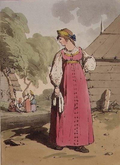 Niña Campesina, placa 27 del Volumen I de 