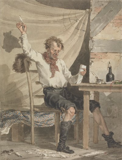 El poeta de John Augustus Atkinson