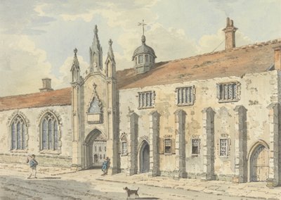 Escuela de Wells, Somerset de John Augustus Atkinson