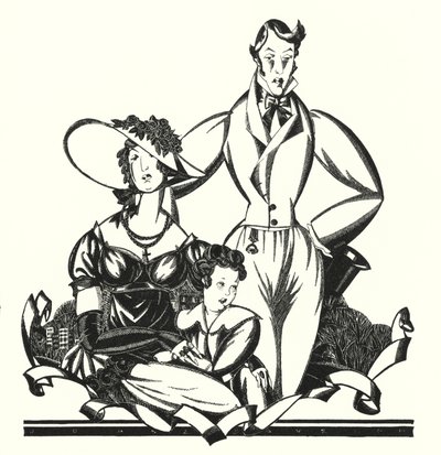 Ilustración para Don Juan de Lord Byron (litografía) de John Austen