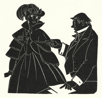 Ilustración para Madame Bovary de Gustave Flaubert (litografía) de John Austen