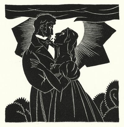 Ilustración para Madame Bovary de Gustave Flaubert (litografía) de John Austen