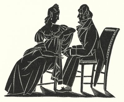 Ilustración para Madame Bovary de Gustave Flaubert (litografía) de John Austen