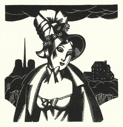 Ilustración para Madame Bovary de Gustave Flaubert (litografía) de John Austen