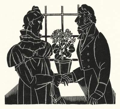 Ilustración para Madame Bovary de Gustave Flaubert (litografía) de John Austen