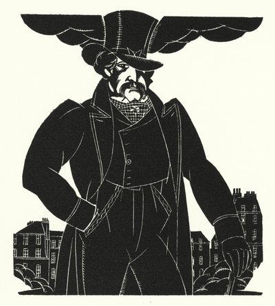 Ilustración para Madame Bovary de Gustave Flaubert (litografía) de John Austen