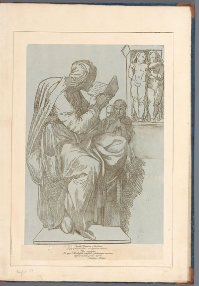 de la sibila persa A sus amigos y a cada uno (...) (título de serie sobre objeto) de John B. Skippe