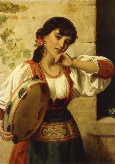 Una bailarina napolitana de John Bagnold Burgess