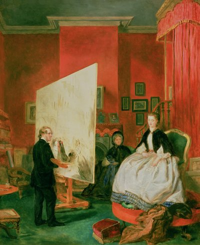 Frith en su estudio de John Ballantyne