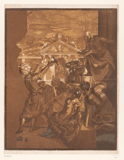 Marcus salva a un esclavo de su tortura
Obras de arte de maestros venecianos (título de la serie)
Ópera selectiva (título de la serie) de John Baptist Jackson