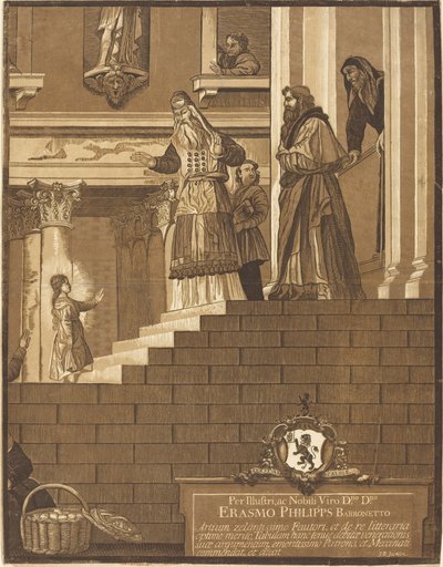 Presentación de la Virgen en el Templo de John Baptist Jackson