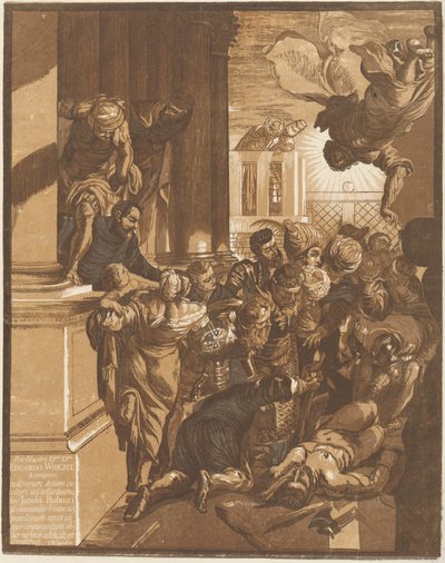 El Milagro de San Marcos (lado izquierdo) de John Baptist Jackson after Jacopo Tintoretto