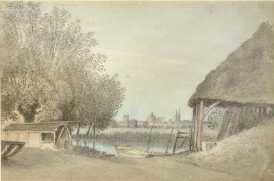 Ferry Hinksey, cerca de Oxford, 15 de junio de 1789 de John Baptist Malchair