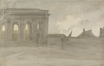 Pembroke College, Oxon. de John Baptist Malchair