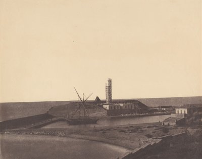 Barco en el puerto, Argelia, 1853-54 de John Beasley Greene
