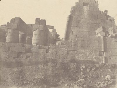 [Karnac, Sala Hipóstila, Muro Norte, Cara Externa, N°1 bis] de John Beasley Greene