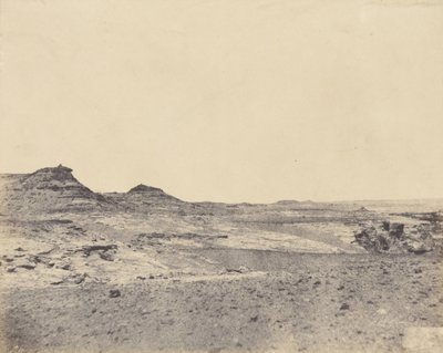 Estudio de terreno cerca de Gebel Abousir, 2da catarata de John Beasly Greene