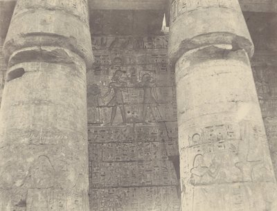 Médinet Habou, Palacio de Ramsés Meïamoun, Pared Izquierda de John Beasly Greene