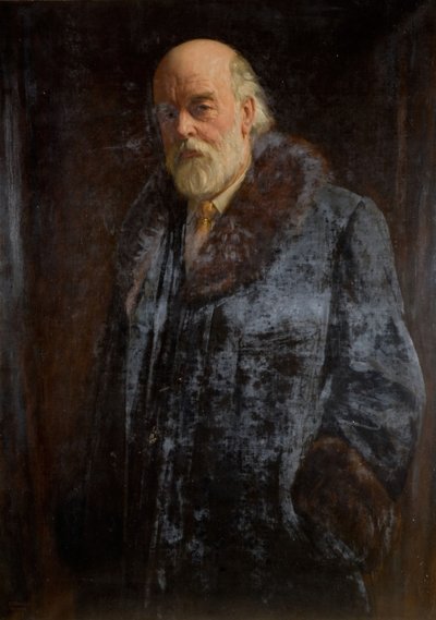 Retrato de Sir Oliver Lodge, 1923 de John Bernard Munns
