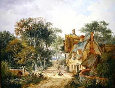 La posada del cisne de John Berney Ladbrooke