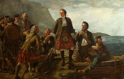 Lochaber No More" - El Príncipe Charlie abandona Escocia de John Blake MacDonald