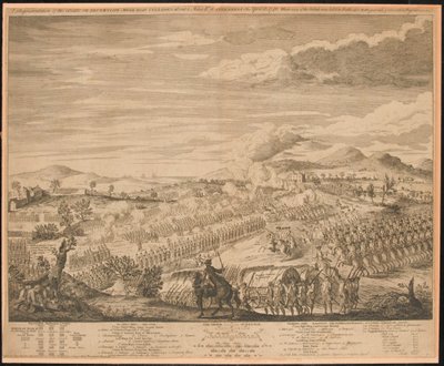 Una Representación de la Batalla en Drunmossie [sic] Moor cerca de Culloden, 16 de Abril de 1746 de John Bowles