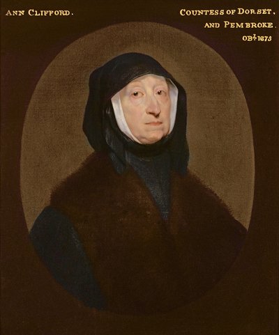 Lady Ann Clifford, Condesa de Dorset y Pembroke (d.1675) de John Bracken