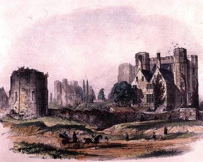 Castillo de Kenilworth de John Brandard