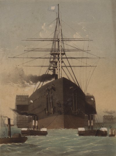El Great Eastern, el barco de vapor de Isambard Kingdom Brunel de John Brandard