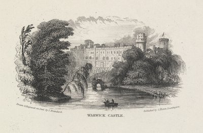 Castillo de Warwick de John Brandard